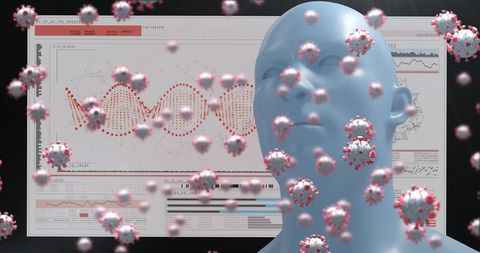 Visualizing COVID-19 Data with Human Silhouette - Download Free Stock Images Pikwizard.com