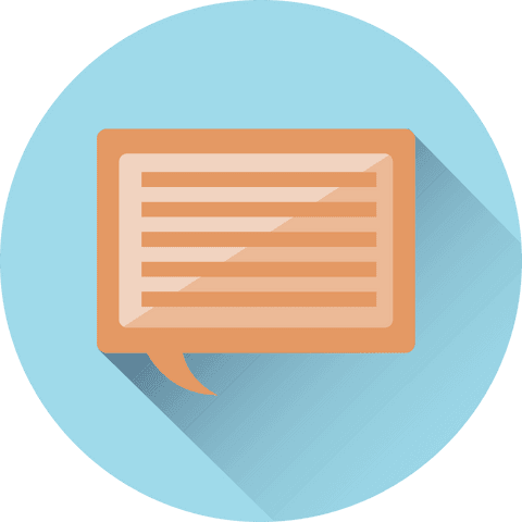 speech bubble icon on transparent background blue circle graphic - Download Free Stock Videos Pikwizard.com