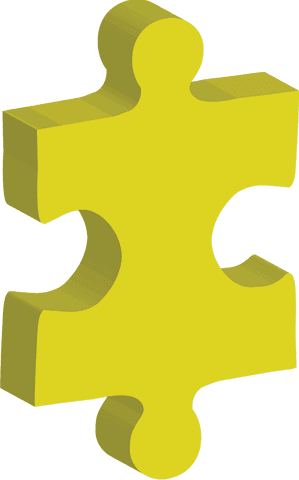 yellow 3d puzzle piece on transparent background for creativity concepts - Download Free Stock Videos Pikwizard.com