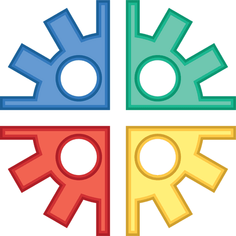 transparent vector illustration of colorful cog wheels in motion - Download Free Stock Videos Pikwizard.com