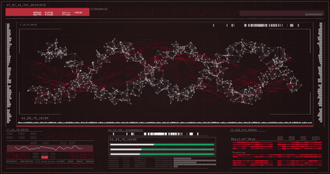 digital interface data visualization on transparent background - Download Free Stock Videos Pikwizard.com