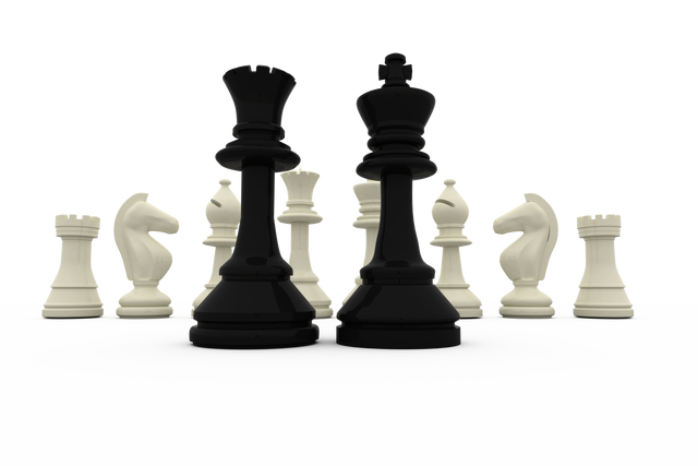 Transparent Chess Pieces Game Strategy Display - Download Free Stock Videos Pikwizard.com