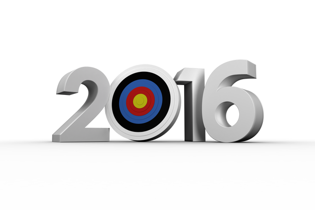 2016 Number with Target on Transparent Background: Vector Sport Design - Download Free Stock Videos Pikwizard.com