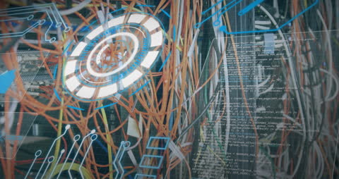 Digital Interface and Cable Network in Warehouse Technology