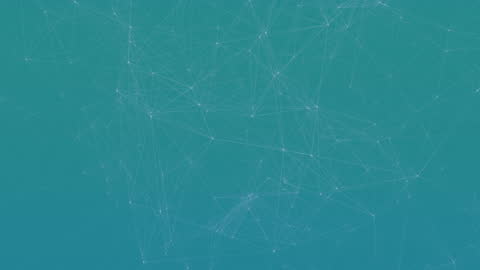 Digital Connections Network on Elegant Blue Background