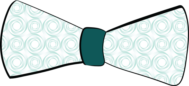 Transparent Green Bow-Tie with Circular Pattern Isolated - Download Free Stock Videos Pikwizard.com