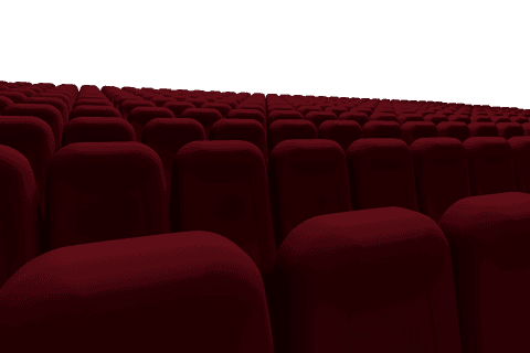 transparent cinema audience on red seats glossy vector - Download Free Stock Videos Pikwizard.com