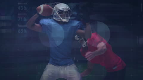 Digital Interface Virtual Football Play Data Integration