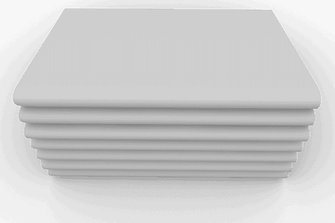 stack of white notebooks on transparent background for writing concepts - Download Free Stock Videos Pikwizard.com