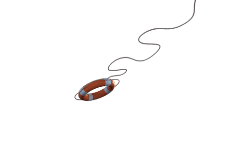 orange lifebuoy illustration on transparent background - Download Free Stock Videos Pikwizard.com