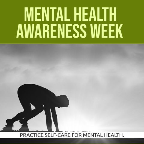 silhouette runner inspiring mental health awareness motivation - Download Free Stock Templates Pikwizard.com