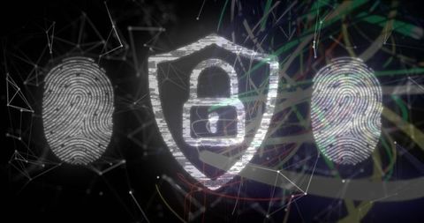 Shielding Data with Biometric Lock and Fingerprint Authentication on Digital Network Mesh