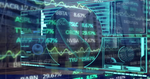 Digital Interface with Stock Market Data