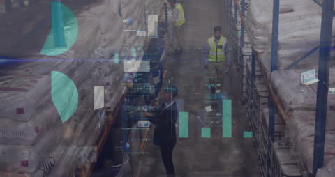 Digital Data Processing in Global Warehouse Operations