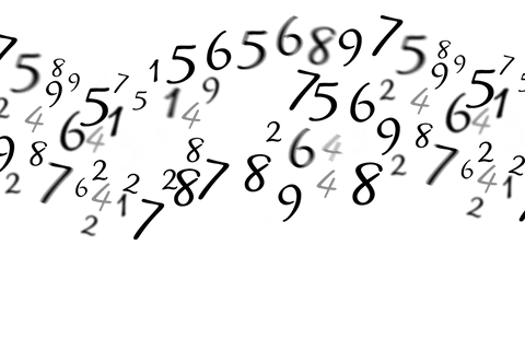 floating black and white numbers on transparent background - Download Free Stock Videos Pikwizard.com