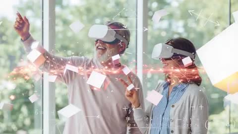 Seniors Interactively Exploring Virtual Reality Math Concepts at Home