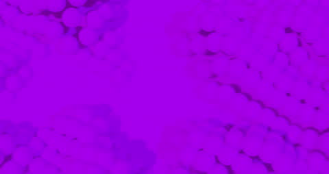 Vibrant Purple Spheres in Motion on Dynamic Background