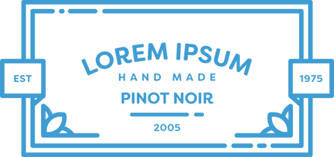 Transparent Textual Badge for Handmade Pinot Noir Brands - Download Free Stock Videos Pikwizard.com