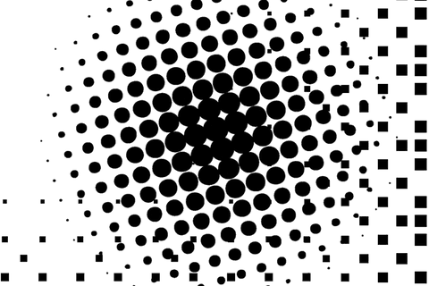 black abstract dotted shape on transparent background - Download Free Stock Videos Pikwizard.com