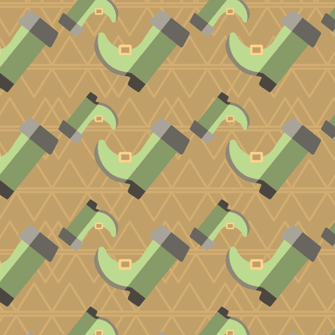 seamless transparent pattern of st patrick's day shoe - Download Free Stock Videos Pikwizard.com