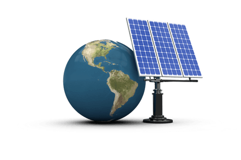 transparent digital solar panel globe illustration for ecological concepts - Download Free Stock Videos Pikwizard.com
