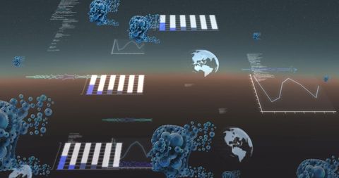 Innovative technology and global business visualization