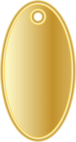 glossy oval gold tag on transparent background for customization - Download Free Stock Videos Pikwizard.com