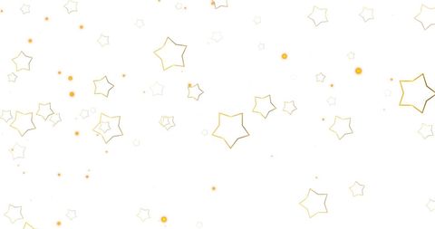 Gold Stars and Lights on White Background for Festive Concept - Download Free Stock Images Pikwizard.com