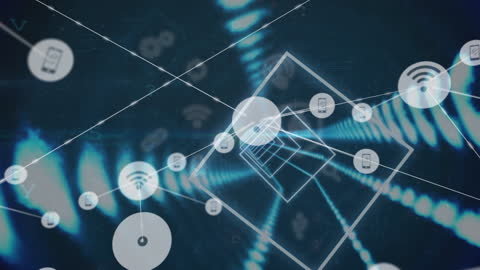 Network Connectivity in Technological Neon Tunnel