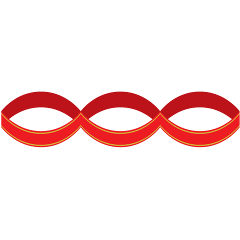 elegant red ribbon loop displayed on transparent background - Download Free Stock Videos Pikwizard.com