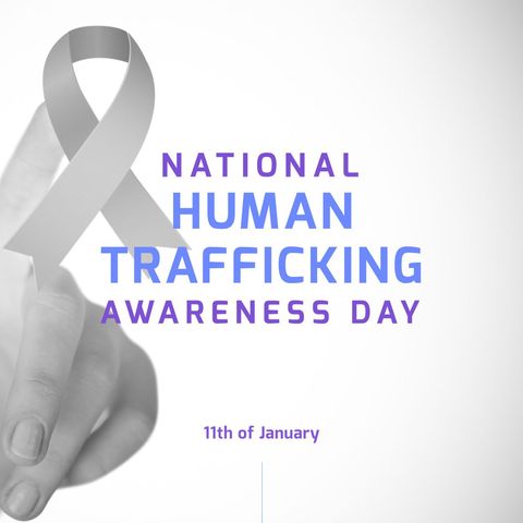 National Human Trafficking Awareness Day Poster Design - Download Free Stock Templates Pikwizard.com