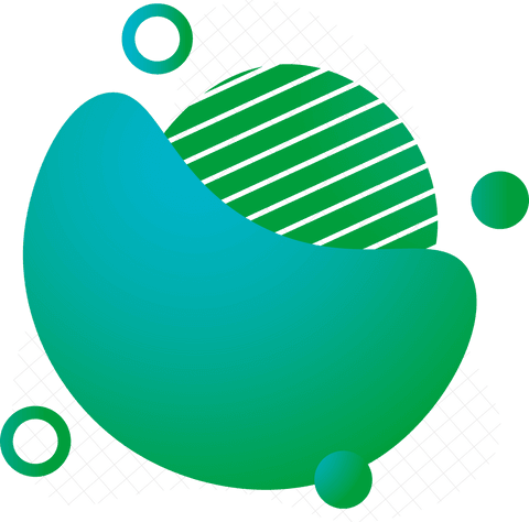 Dynamic Green Shapes on Transparent Background with Grid - Download Free Stock Videos Pikwizard.com