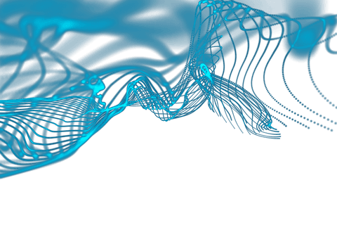 abstract blue digital waves design on transparent background - Download Free Stock Videos Pikwizard.com