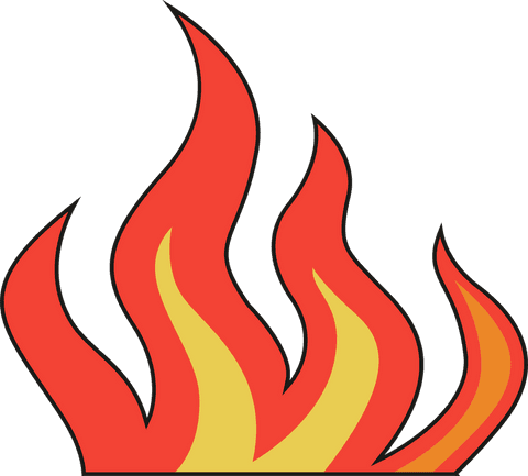 Vibrant Transparent Flame Illustration Abstract Energy Design - Download Free Stock Videos Pikwizard.com