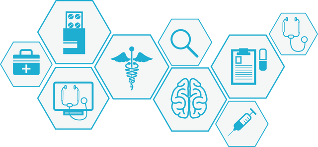 Medical Icons in Hexagons on Transparent Background for Healthcare Concepts - Download Free Stock Videos Pikwizard.com