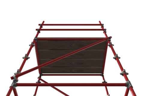 transparent scaffold structure in red - Download Free Stock Videos Pikwizard.com