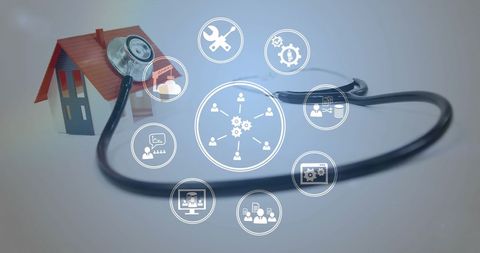 Digital Healthcare and Technology Integration Concept