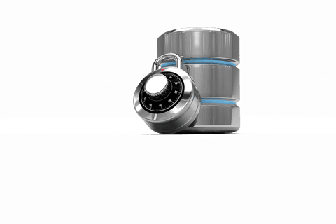 transparent cybersecurity lock on data server background - Download Free Stock Videos Pikwizard.com