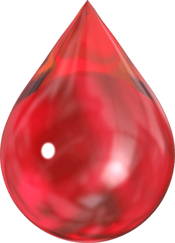 red transparent shiny water drop on clear background - Download Free Stock Videos Pikwizard.com
