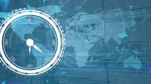 Time Management in Global Digital Networking Concept