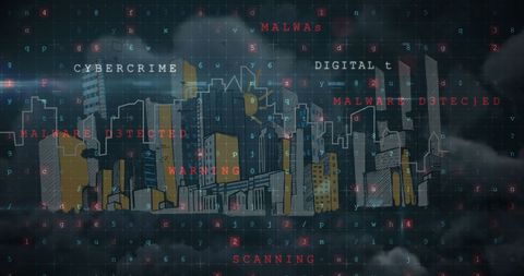Cybersecurity Threats and Data Breaches in Urban Environments - Download Free Stock Images Pikwizard.com