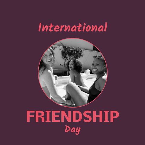 international friendship day celebration by poolside - Download Free Stock Templates Pikwizard.com