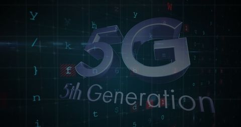 Holographic 5G Communication Technology Illustration - Download Free Stock Images Pikwizard.com