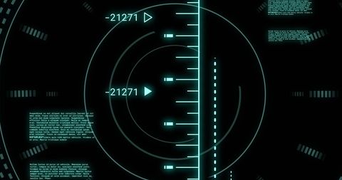 Digital Interface with Data Processing and Scanning - Download Free Stock Images Pikwizard.com