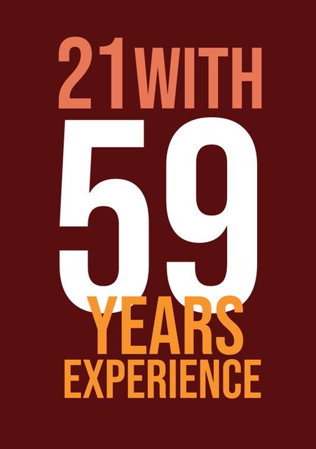 Celebrating Wisdom with Experience Typography Poster - Download Free Stock Videos Pikwizard.com