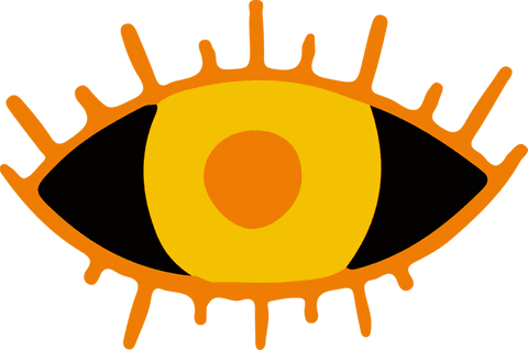 Contemporary Iconic Eye with Transparent Background - Download Free Stock Videos Pikwizard.com