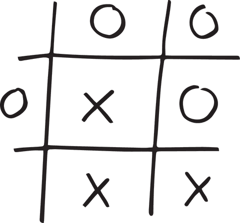 transparent tic-tac-toe game illustration - Download Free Stock Videos Pikwizard.com