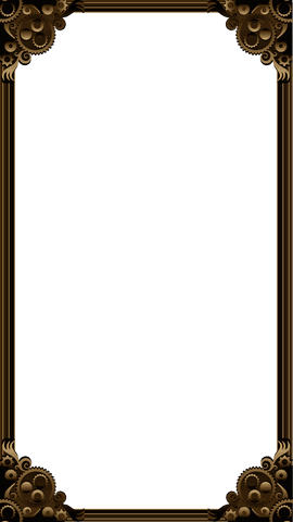 steampunk brass geared border on transparent background - Download Free Stock Videos Pikwizard.com