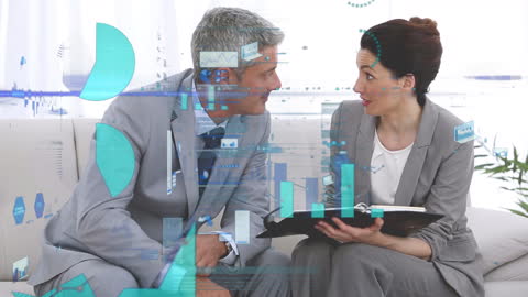 Professional Business Discourse in Futuristic Setting with Digital Interface