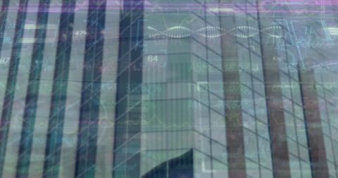 Financial Data Visualization Emphasizing Global Business Trends